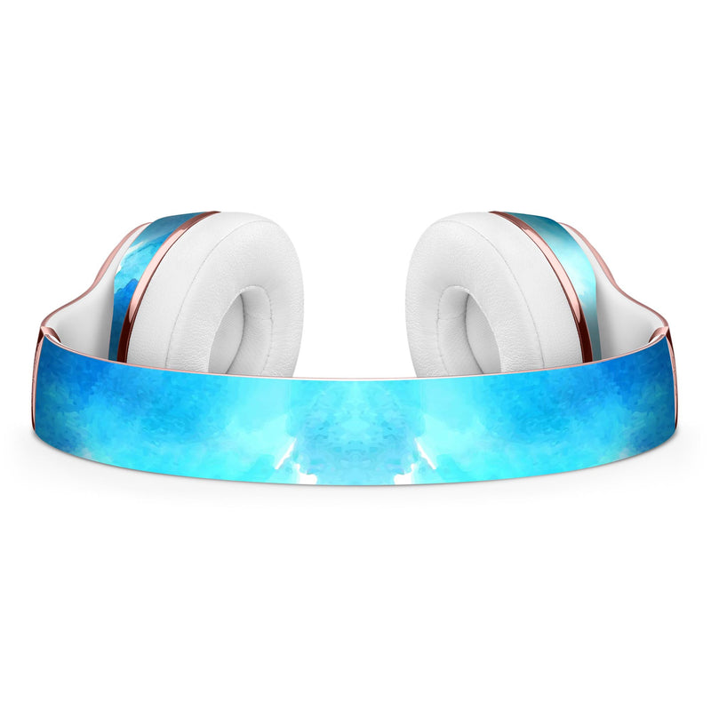 Abstract Blue Stroked Watercolour Full-Body Skin Kit for the Beats by Dre Solo 3 Wireless Headphones