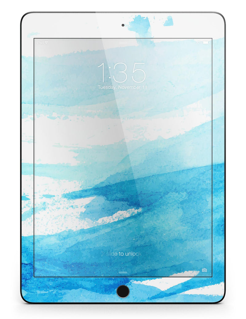 Abstract Blue Strokes - iPad Pro 97 - View 6.jpg