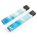Abstract Blue Strokes - Premium Decal Protective Skin-Wrap Sticker compatible with the Juul Labs vaping device
