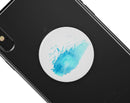 Abstract Blue Watercolor Seagull Swarm - Skin Kit for PopSockets and other Smartphone Extendable Grips & Stands