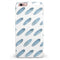 Abstract Blue Watercolor Strokes iPhone 6/6s or 6/6s Plus INK-Fuzed Case