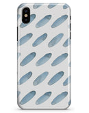Abstract Blue Watercolor Strokes - iPhone X Clipit Case
