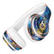 Abstract Blue Wet Paint Full-Body Skin Kit for the Beats by Dre Solo 3 Wireless Headphones