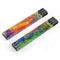 Abstract Bright Primary and Secondary Colored Oil Painting - Premium Decal Protective Skin-Wrap Sticker compatible with the Juul Labs vaping device