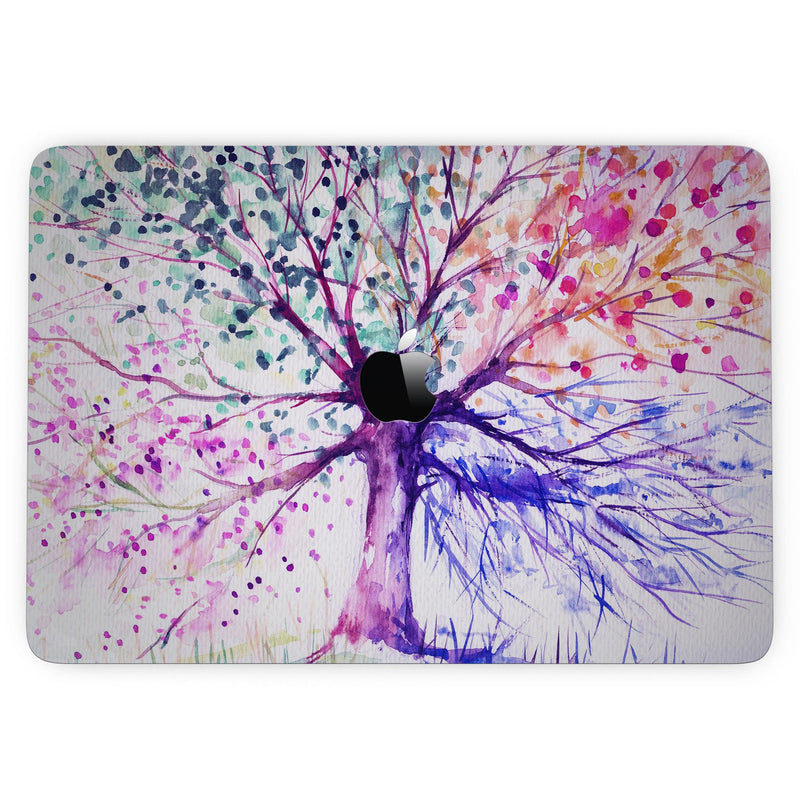 MacBook Pro with Touch Bar Skin Kit - Abstract_Colorful_WaterColor_Vivid_Tree_V2-MacBook_13_Touch_V3.jpg?