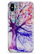 Abstract Colorful WaterColor Vivid Tree V2 - iPhone X Clipit Case