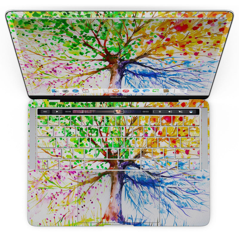 MacBook Pro with Touch Bar Skin Kit - Abstract_Colorful_WaterColor_Vivid_Tree_V3-MacBook_13_Touch_V4.jpg?