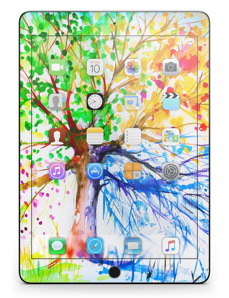 Abstract Colorful WaterColor Vivid Tree V3 - iPad Pro 97 - View 8.jpg