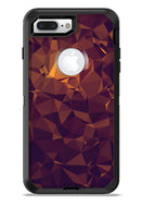 Abstract Copper Geometric Shapes - iPhone 7 or 7 Plus Commuter Case Skin Kit