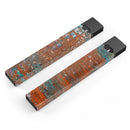 Abstract Cracked Burnt Paint - Premium Decal Protective Skin-Wrap Sticker compatible with the Juul Labs vaping device