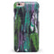 Abstract Cracked Green Paint Wall iPhone 6/6s or 6/6s Plus INK-Fuzed Case