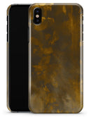 Abstract Dark Gray and Gold Shards - iPhone X Clipit Case
