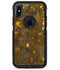 Abstract Dark Gray and Golden Specks - iPhone X OtterBox Case & Skin Kits