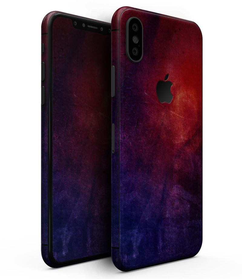 Abstract Fire & Ice V13 - iPhone XS MAX, XS/X, 8/8+, 7/7+, 5/5S/SE Skin-Kit (All iPhones Avaiable)