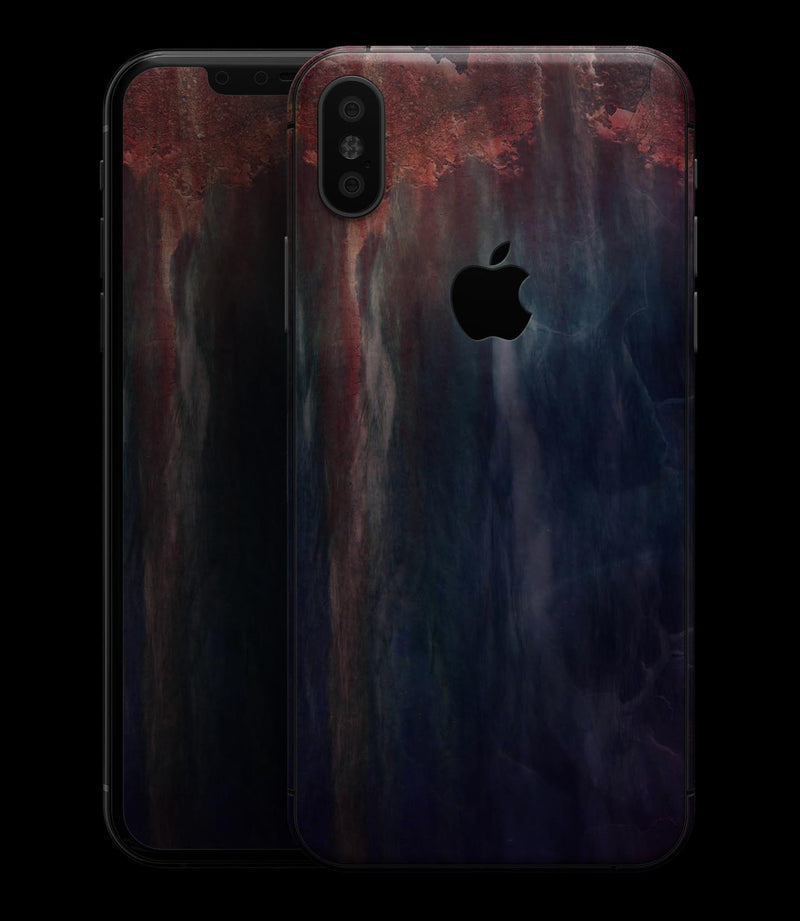 Abstract Fire & Ice V14 - iPhone XS MAX, XS/X, 8/8+, 7/7+, 5/5S/SE Skin-Kit (All iPhones Avaiable)