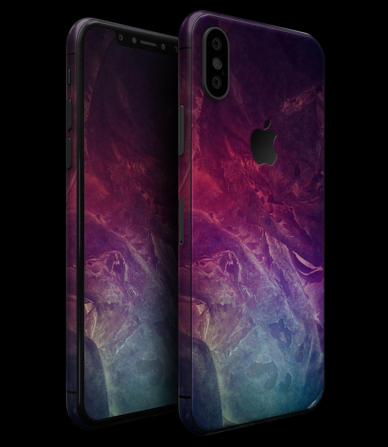 Abstract Fire & Ice V15 - iPhone XS MAX, XS/X, 8/8+, 7/7+, 5/5S/SE Skin-Kit (All iPhones Avaiable)