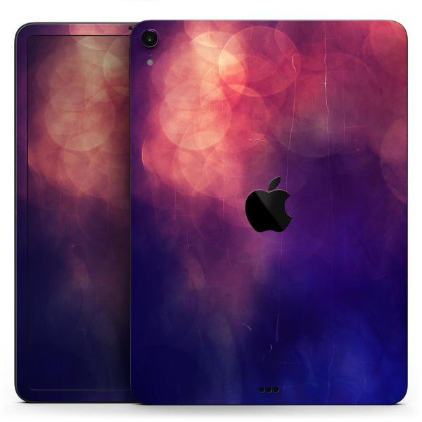 Abstract Fire & Ice V17 - Full Body Skin Decal for the Apple iPad Pro 12.9", 11", 10.5", 9.7", Air or Mini (All Models Available)