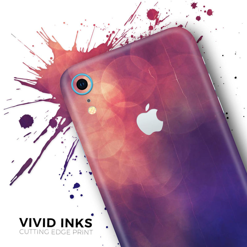 Abstract Fire & Ice V17 - Skin-Kit for the Apple iPhone XR, XS MAX, XS/X, 8/8+, 7/7+, 5/5S/SE (All iPhones Available)
