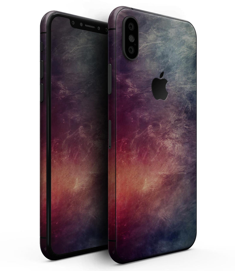 Abstract Fire & Ice V19 - iPhone XS MAX, XS/X, 8/8+, 7/7+, 5/5S/SE Skin-Kit (All iPhones Avaiable)