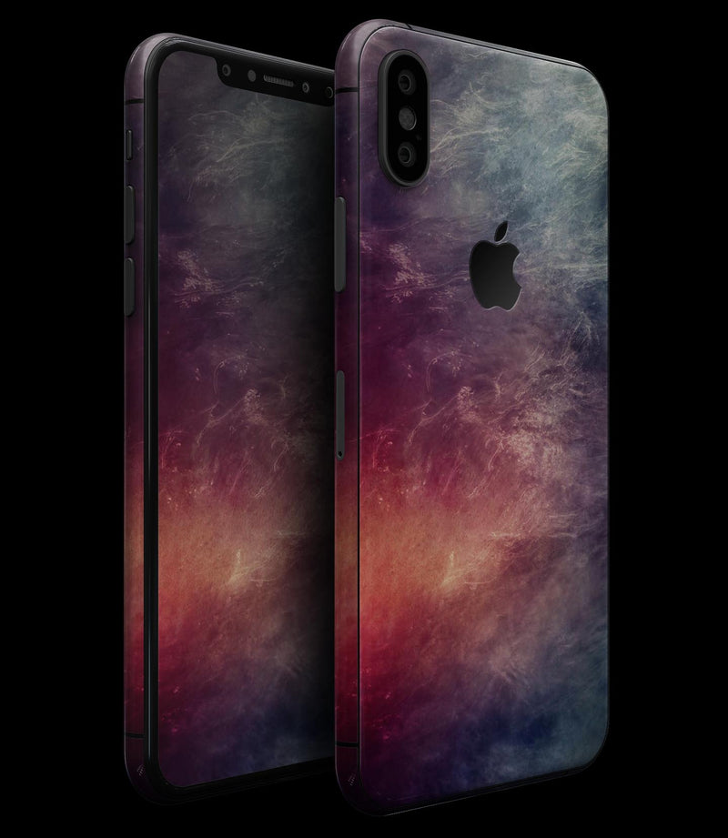 Abstract Fire & Ice V19 - iPhone XS MAX, XS/X, 8/8+, 7/7+, 5/5S/SE Skin-Kit (All iPhones Avaiable)