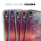Abstract Fire & Ice V19 - Skin-Kit for the Apple iPhone XR, XS MAX, XS/X, 8/8+, 7/7+, 5/5S/SE (All iPhones Available)