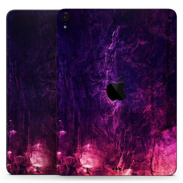 Abstract Fire & Ice V1 - Full Body Skin Decal for the Apple iPad Pro 12.9", 11", 10.5", 9.7", Air or Mini (All Models Available)