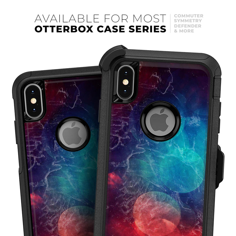 Abstract Fire & Ice V7 - Skin Kit for the iPhone OtterBox Cases