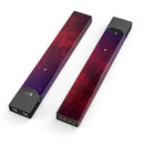 Abstract Fire & Ice V2 - Premium Decal Protective Skin-Wrap Sticker compatible with the Juul Labs vaping device
