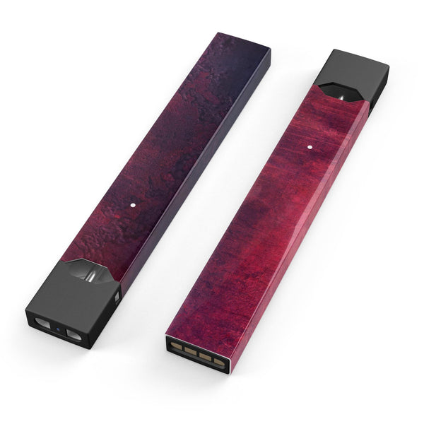 Abstract Fire & Ice V9 - Premium Decal Protective Skin-Wrap Sticker compatible with the Juul Labs vaping device