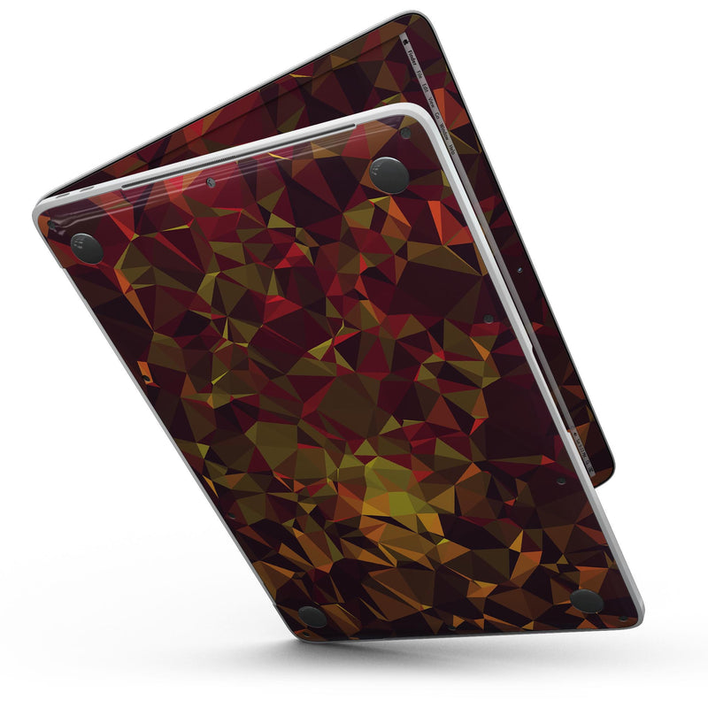 MacBook Pro with Touch Bar Skin Kit - Abstract_Geometric_Lava_Triangles-MacBook_13_Touch_V6.jpg?