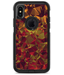 Abstract Geometric Lava Triangles - iPhone X OtterBox Case & Skin Kits