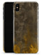 Abstract Golden Fire with Smoke - iPhone X Clipit Case