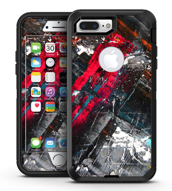 Abstract Grungy Oil Mess - iPhone 7 Plus/8 Plus OtterBox Case & Skin Kits