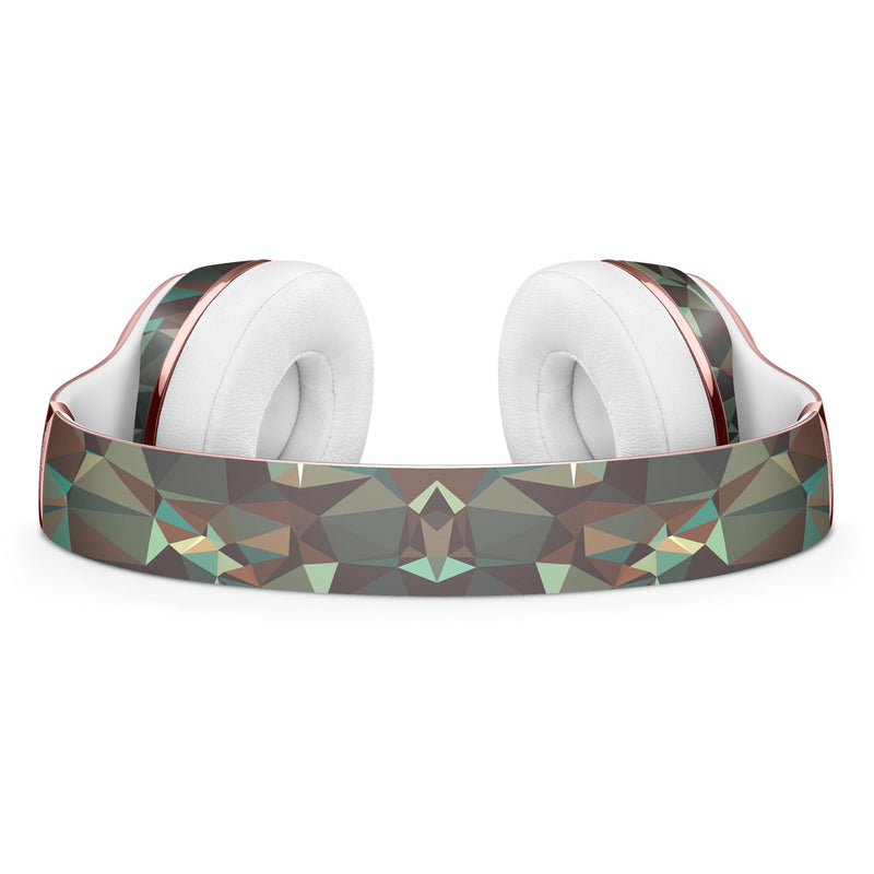 Abstract MultiColor Geometric Shapes Pattern Full-Body Skin Kit for the Beats by Dre Solo 3 Wireless Headphones