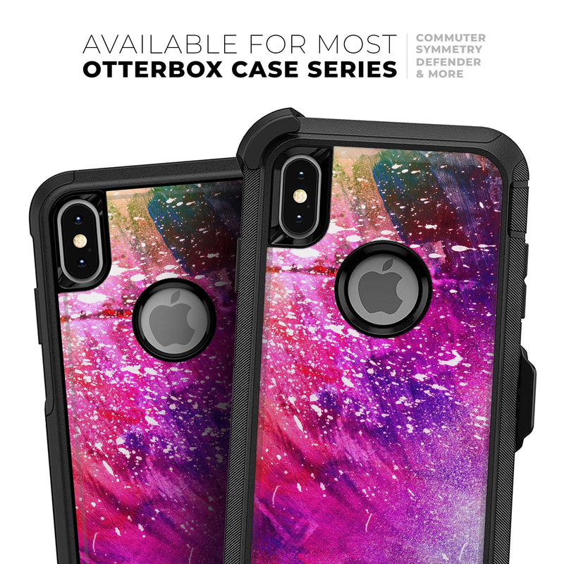 Abstract Neon Paint Explosion - Skin Kit for the iPhone OtterBox Cases