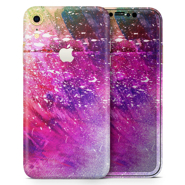 Abstract Neon Paint Explosion - Skin-Kit for the Apple iPhone XR, XS MAX, XS/X, 8/8+, 7/7+, 5/5S/SE (All iPhones Available)