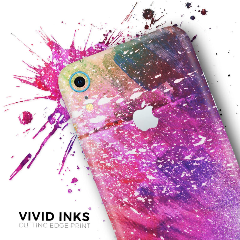 Abstract Neon Paint Explosion - Skin-Kit for the Apple iPhone XR, XS MAX, XS/X, 8/8+, 7/7+, 5/5S/SE (All iPhones Available)