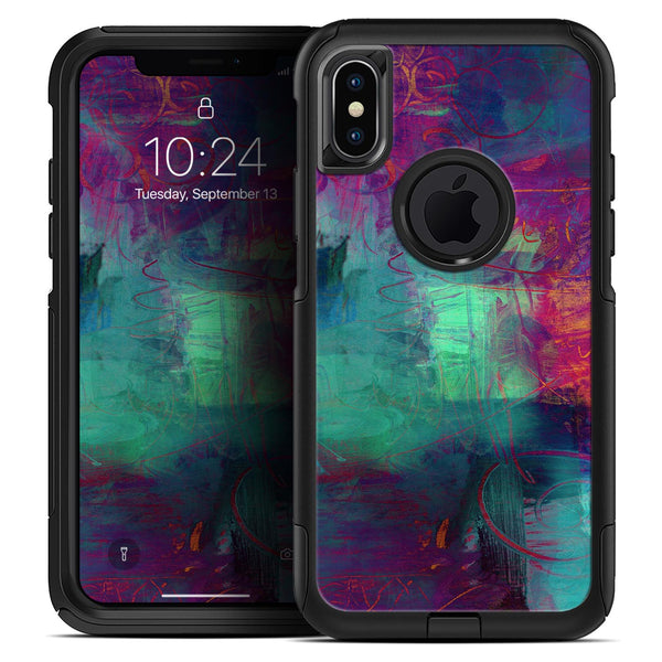Abstract Oil Painting V3 - Skin Kit for the iPhone OtterBox Cases