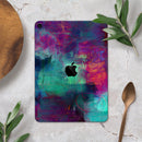 Abstract Oil Painting - Full Body Skin Decal for the Apple iPad Pro 12.9", 11", 10.5", 9.7", Air or Mini (All Models Available)