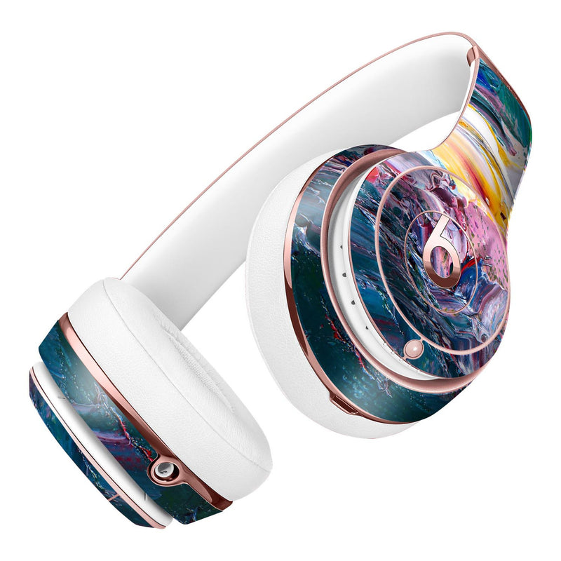 Abstract Oil Strokes Full-Body Skin Kit for the Beats by Dre Solo 3 Wireless Headphones