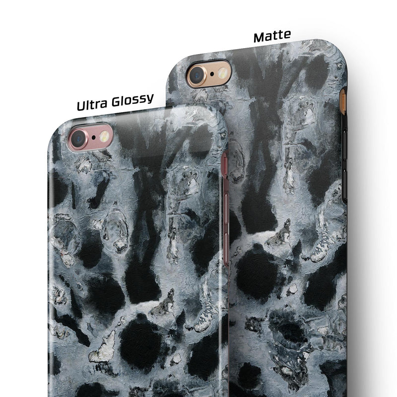 Abstract Paint v4 iPhone 6/6s or 6/6s Plus 2-Piece Hybrid INK-Fuzed Case