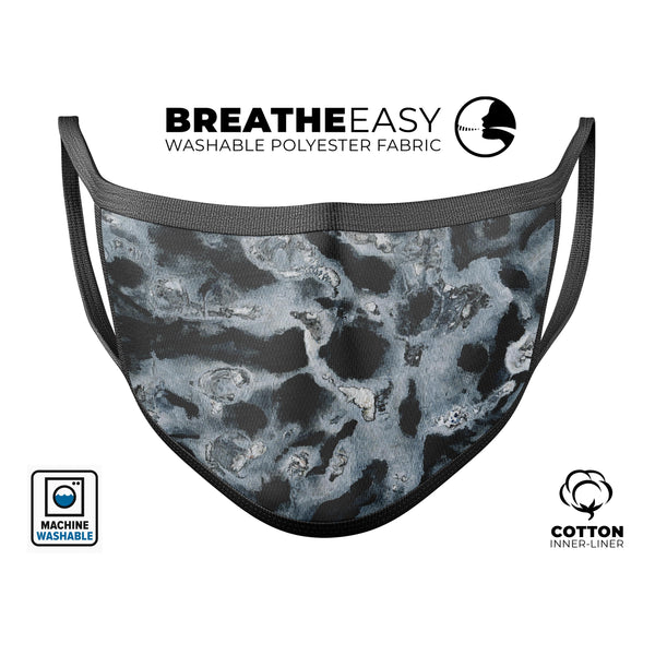Abstract Paint v4 - Made in USA Mouth Cover Unisex Anti-Dust Cotton Blend Reusable & Washable Face Mask with Adjustable Sizing for Adult or Child