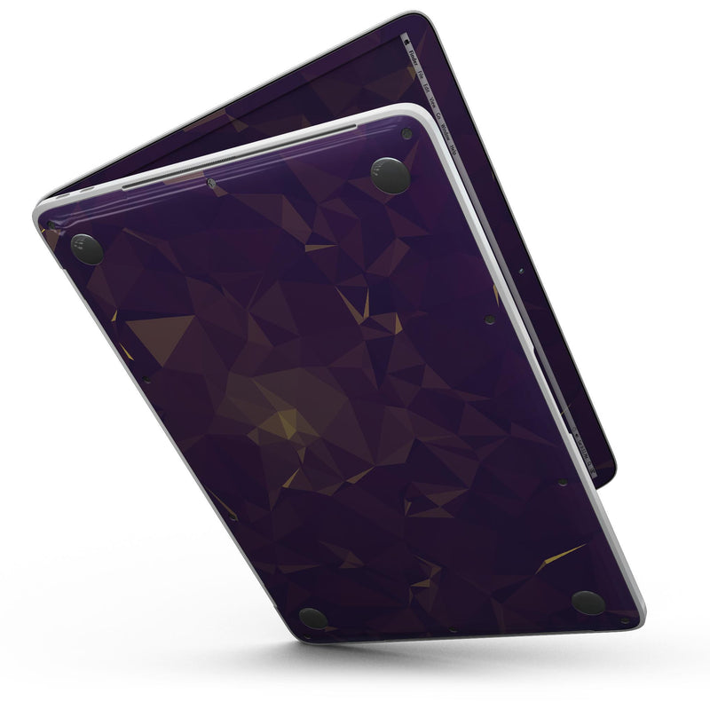 MacBook Pro with Touch Bar Skin Kit - Abstract_Purple_and_Gold_Geometric_Shapes-MacBook_13_Touch_V6.jpg?