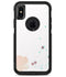 Abstract Scattered Teal Dots with Paint Spill - iPhone X OtterBox Case & Skin Kits