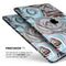 Abstract Subtle Toned Floral Strokes - Full Body Skin Decal for the Apple iPad Pro 12.9", 11", 10.5", 9.7", Air or Mini (All Models Available)