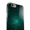 Abstract Teal Geometric Shapes iPhone 6/6s or 6/6s Plus 2-Piece Hybrid INK-Fuzed Case