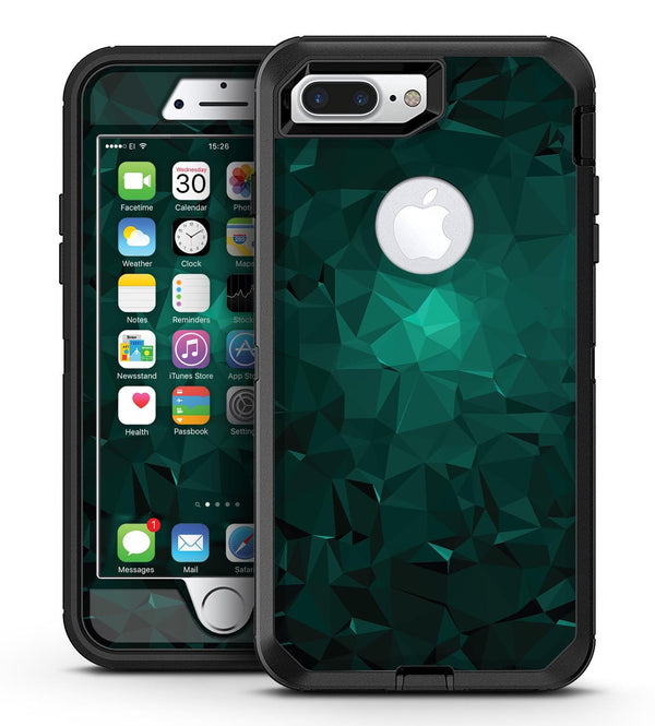 Abstract Teal Geometric Shapes - iPhone 7 Plus/8 Plus OtterBox Case & Skin Kits