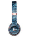 Abstract Wet Paint Blues v972 Full-Body Skin Kit for the Beats by Dre Solo 3 Wireless Headphones