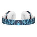 Abstract Wet Paint Blues v972 Full-Body Skin Kit for the Beats by Dre Solo 3 Wireless Headphones