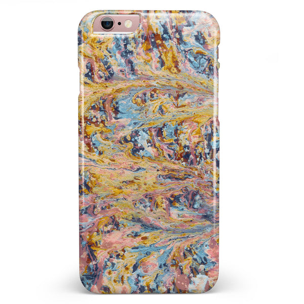 Abstract Wet Paint Color Paradise iPhone 6/6s or 6/6s Plus INK-Fuzed Case